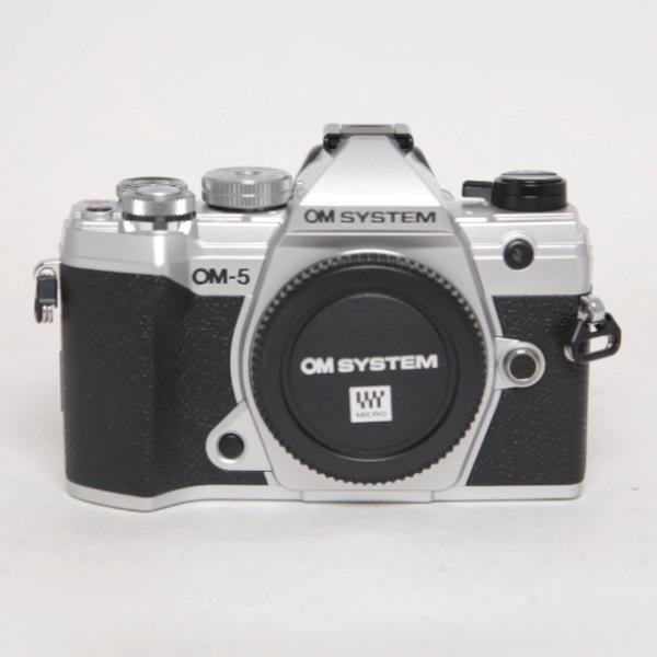 Used OM System OM-5 Digital Camera Body Silver