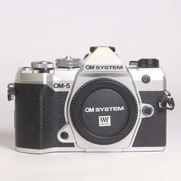 Used OM System OM-5 Digital Camera Body Silver