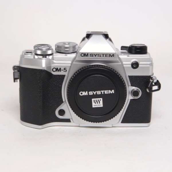 Used OM System OM-5 Digital Camera Body Silver