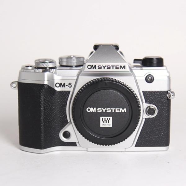 Used OM System OM-5 Digital Camera Body Silver
