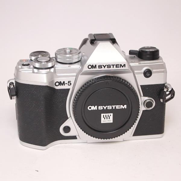 Used OM System OM-5 Digital Camera Body Silver