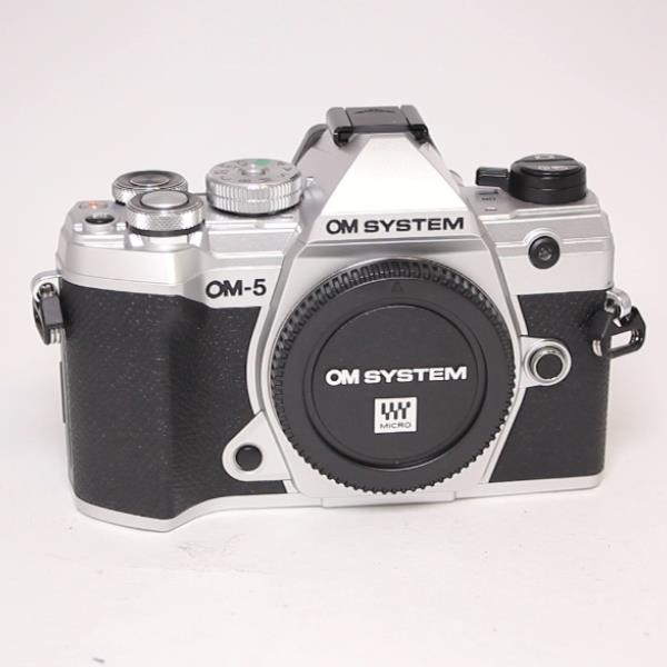 Used OM System OM-5 Digital Camera Body Silver