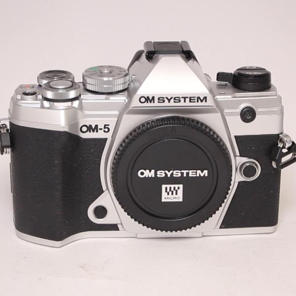 Used OM System OM-5 Digital Camera Body Silver