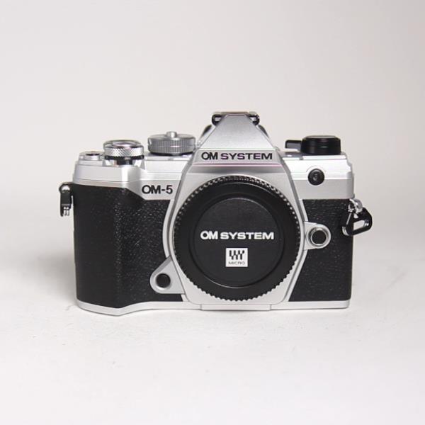Used OM System OM-5 Digital Camera Body Silver