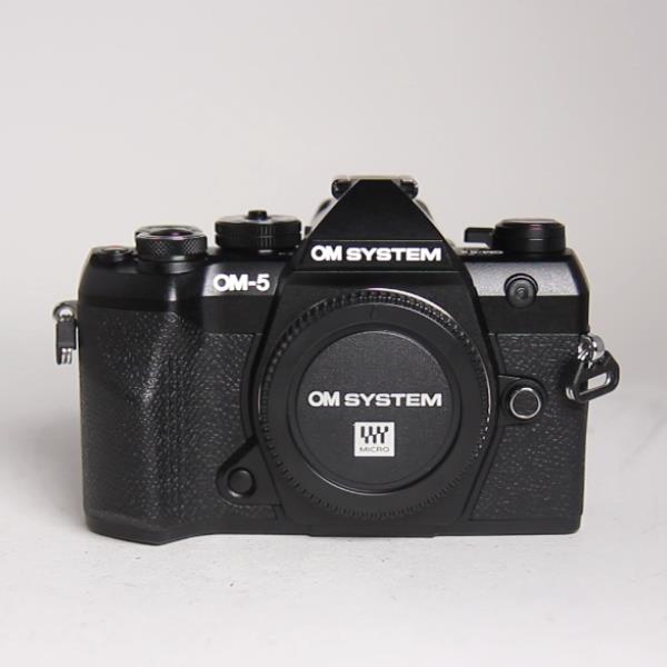 Used OM System OM-5 Mark II Digital Camera Body Black