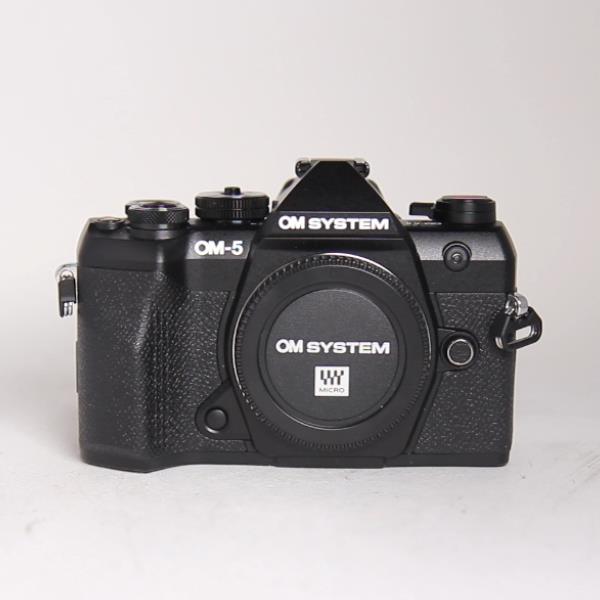 Used OM System OM-5 Mark II Digital Camera Body Black