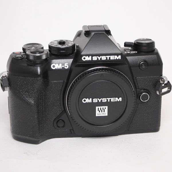 Used OM System OM-5 Mark II Digital Camera Body Black