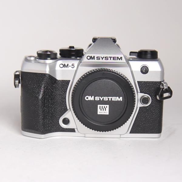 Used OM System OM-5 Mark II Digital Camera Body Silver