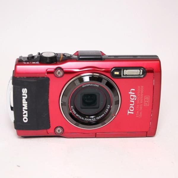 Used Olympus Tough TG-4 Red