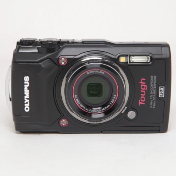Used Olympus Tough TG-5 Black Action Camera