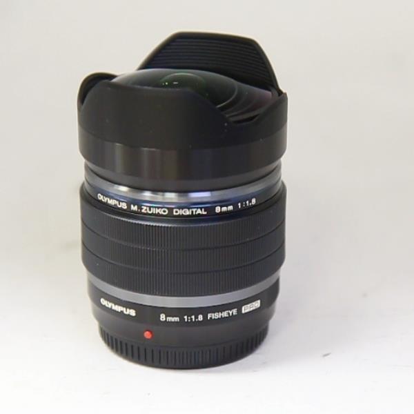 Used OM-system 8mm f1.8 PRO M.Zuiko Digital ED Fisheye Lens