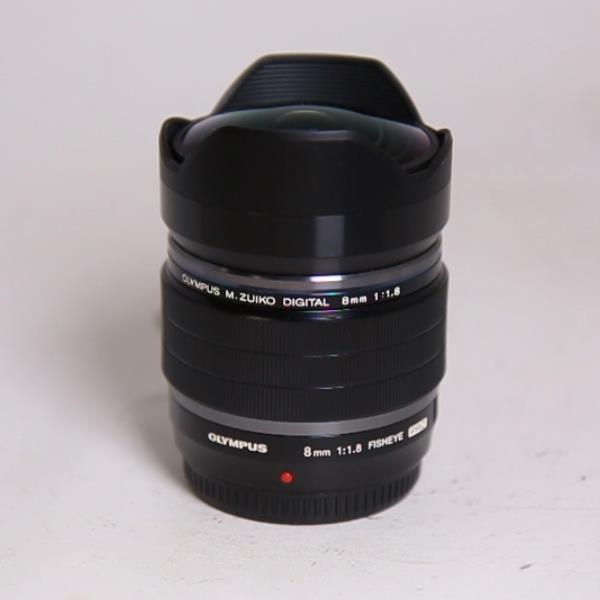 Used OM-system 8mm f1.8 PRO M.Zuiko Digital ED Fisheye Lens