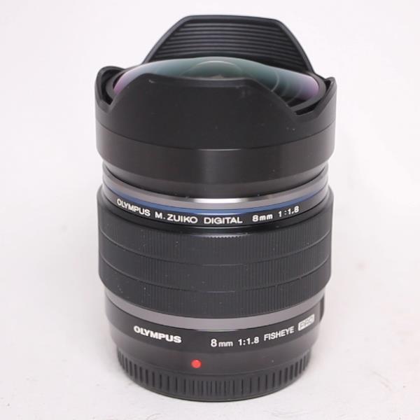 Used OM-system 8mm f1.8 PRO M.Zuiko Digital ED Fisheye Lens
