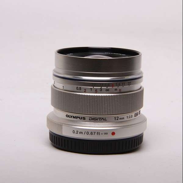 Used Olympus M.Zuiko Digital ED 12mm f/2 Wide Angle Lens