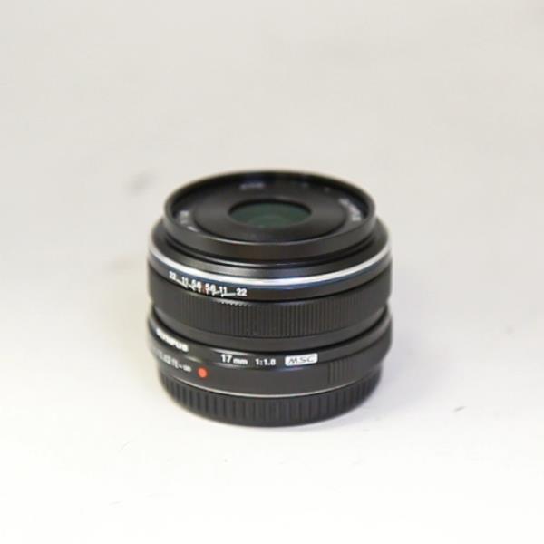 Used Olympus M.Zuiko Digital 17mm f/1.8 Lens Black