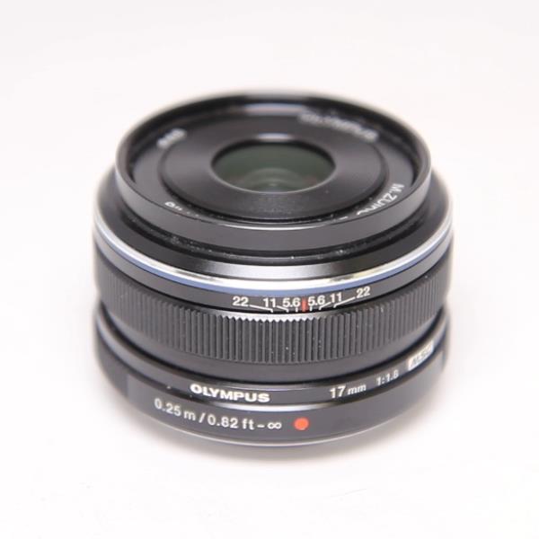 Used Olympus M.Zuiko Digital 17mm f/1.8 Lens Black