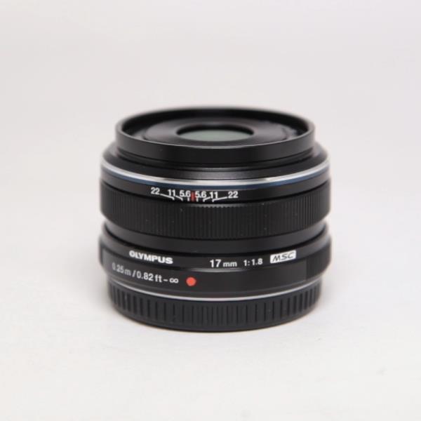 Olympus M.Zuiko Digital 17mm f1.8 Lens Black | Park Cameras
