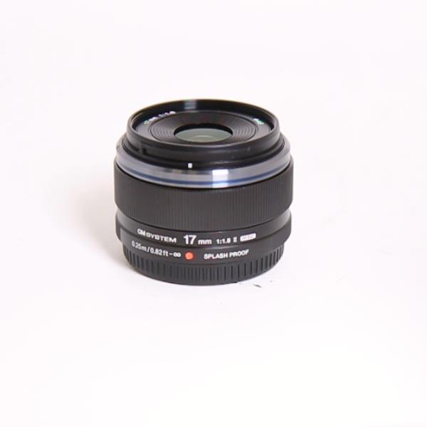 Used OM System M.Zuiko Digital 17mm f/1.8 II Lens