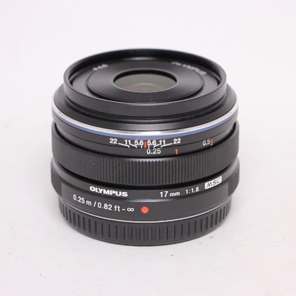 Used OM System M.Zuiko Digital 17mm f/1.8 Lens