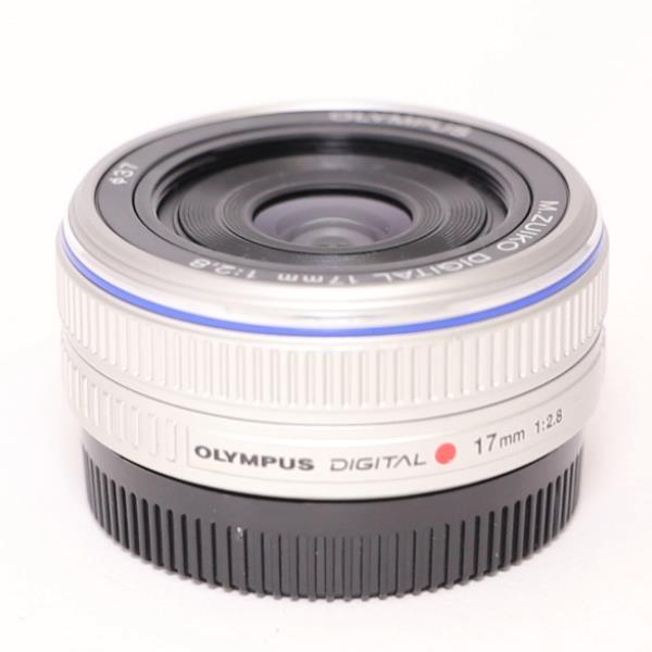 Used Olympus M.Zuiko Digital 17mm f/2.8 Pancake Lens Silver