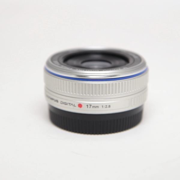 Used Olympus M.Zuiko Digital 17mm f/2.8 Pancake Lens Silver