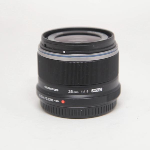 Used Olympus M.Zuiko Digital 25mm f/1.8 Lens Black