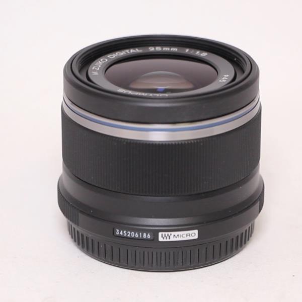Used Olympus M.Zuiko Digital 25mm f/1.8 Lens Black