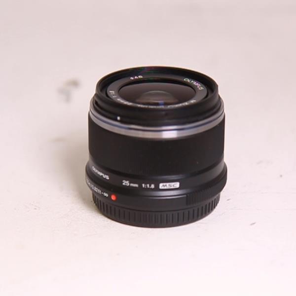 Used Olympus M.Zuiko Digital 25mm f/1.8 Lens Black