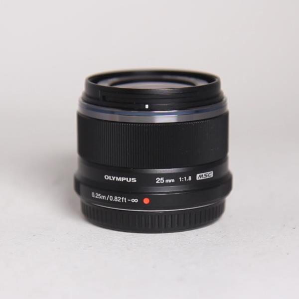 Used Olympus M.Zuiko Digital 25mm f/1.8 Lens Black