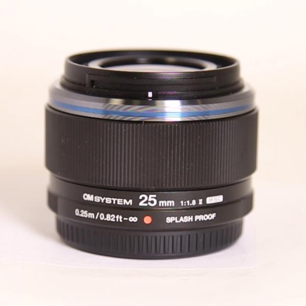 Used OM System M.Zuiko Digital 25mm f/1.8 II Lens