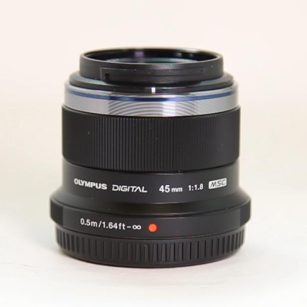 Used Olympus M.Zuiko Digital 45mm f/1.8 Lens Black