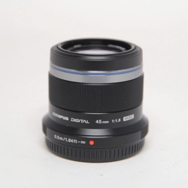 Used Olympus M.Zuiko Digital 45mm f/1.8 Lens Black