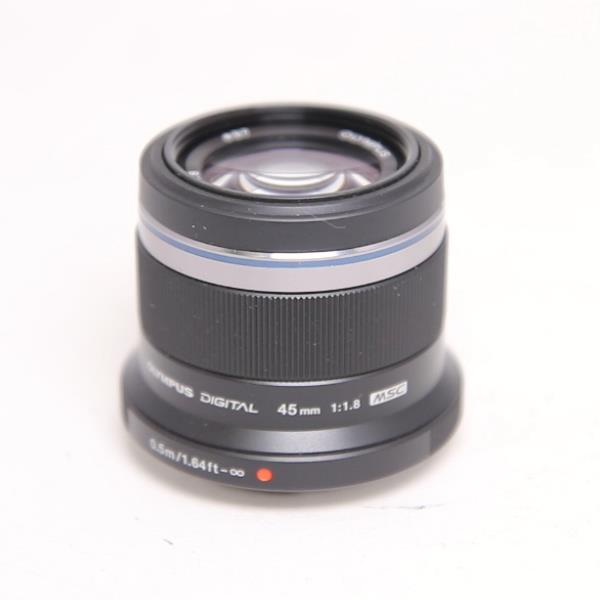 Used Olympus M.Zuiko Digital 45mm f/1.8 Lens Black