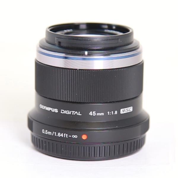 Used Olympus M.Zuiko Digital 45mm f/1.8 Lens Black