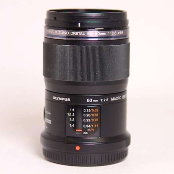 Used Olympus M.Zuiko Digital ED 60mm f/2.8 Macro Lens