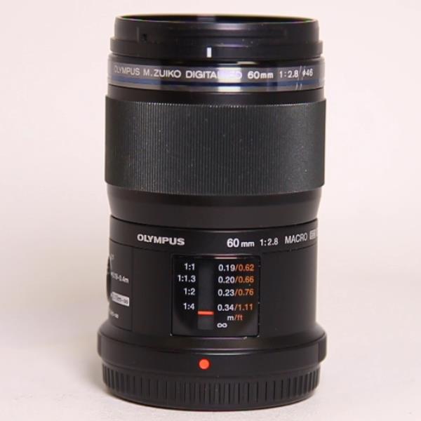 Used Olympus M.Zuiko Digital ED 60mm f/2.8 Macro Lens