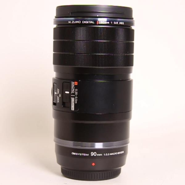 Used OM System M.Zuiko Digital ED 90mm f/3.5 Macro IS PRO Lens