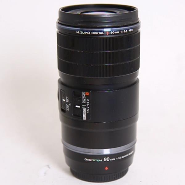 Used OM System M.Zuiko Digital ED 90mm f/3.5 Macro IS PRO Lens