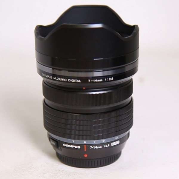 Used Olympus M.Zuiko Digital ED 7-14mm f/2.8 PRO Wide Angle Zoom Lens