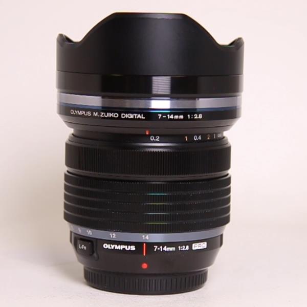 Used Olympus M.Zuiko Digital ED 7-14mm f/2.8 PRO Wide Angle Zoom Lens