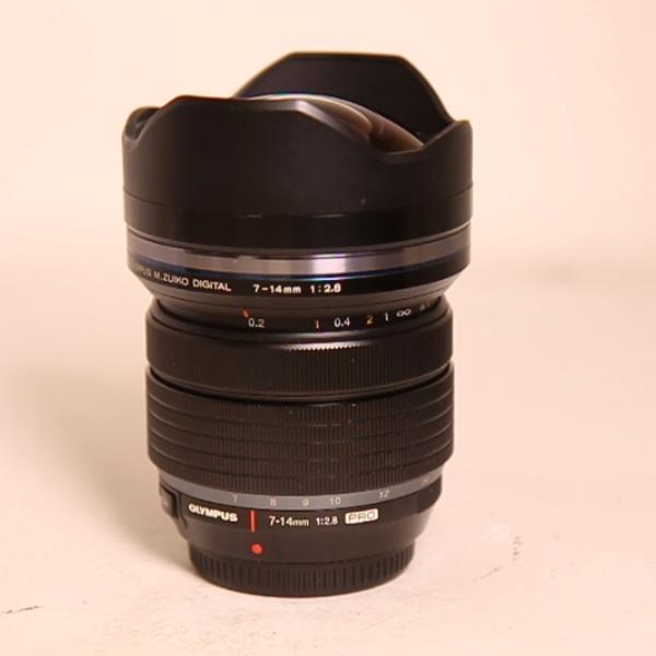 Used Olympus M.Zuiko Digital ED 7-14mm f/2.8 PRO Wide Angle Zoom Lens