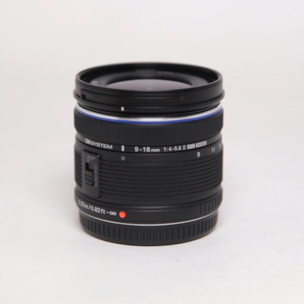 Used OM System M.Zuiko Digital ED 9-18mm f/4.0-5.6 II Lens