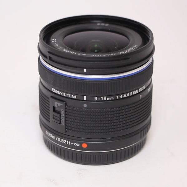 Used Olympus M.Zuiko Digital ED 9-18mm f/4-5.6 Wide Angle Zoom Lens