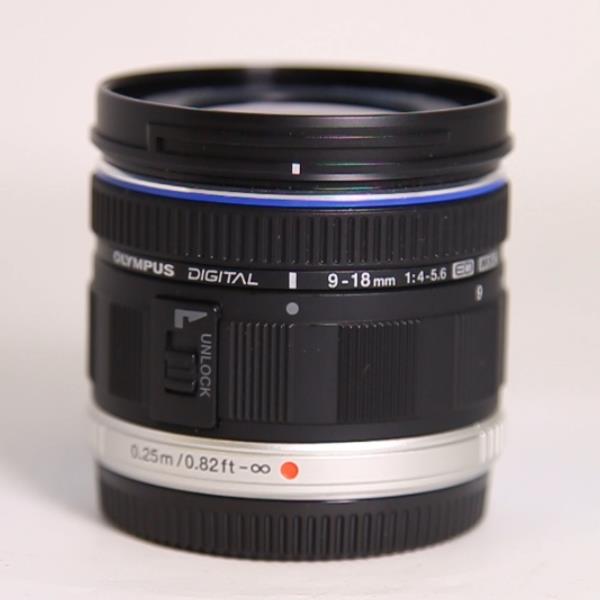 Used Olympus M.Zuiko Digital ED 9-18mm f/4-5.6 Wide Angle Zoom Lens