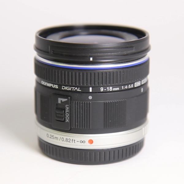 Used Olympus M.Zuiko Digital ED 9-18mm f/4-5.6 Wide Angle Zoom Lens
