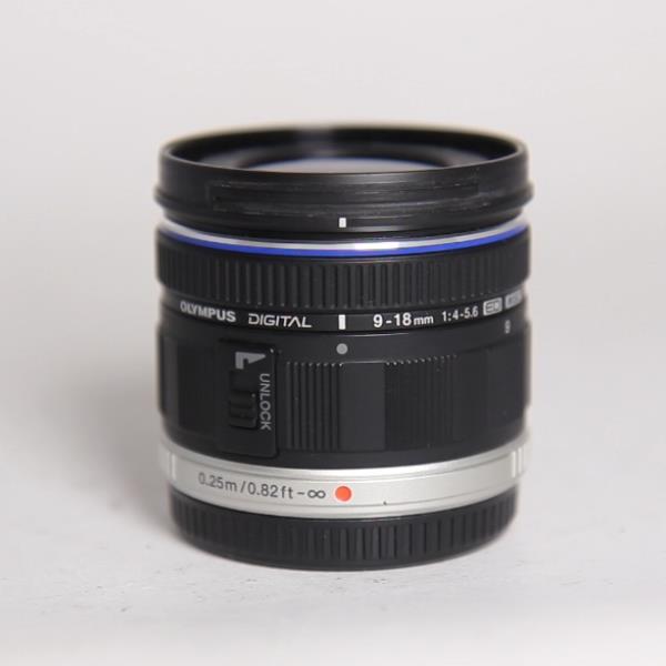 Used Olympus M.Zuiko Digital ED 9-18mm f/4-5.6 Wide Angle Zoom Lens