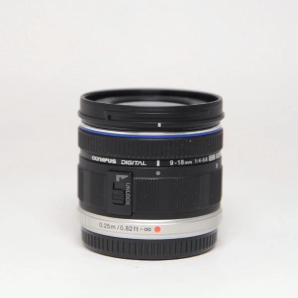 Used Olympus M.Zuiko Digital ED 9-18mm f/4-5.6 Wide Angle Zoom Lens