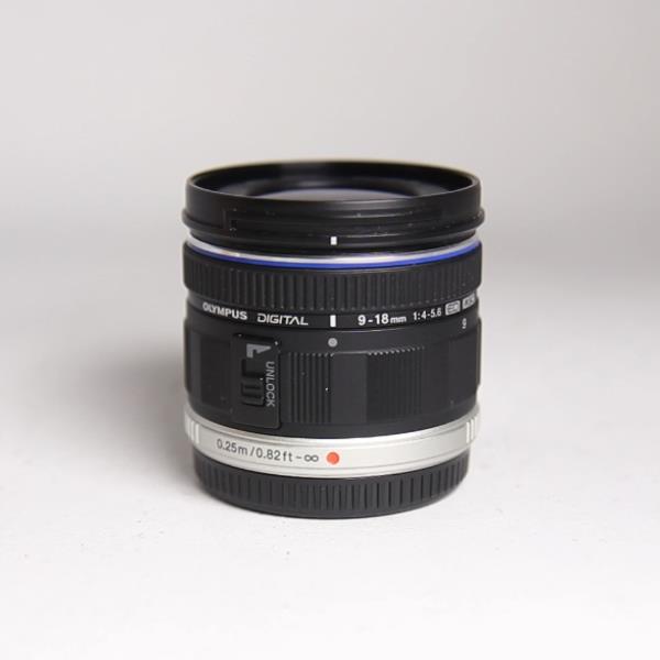 Used Olympus M.Zuiko Digital ED 9-18mm f/4-5.6 Wide Angle Zoom Lens