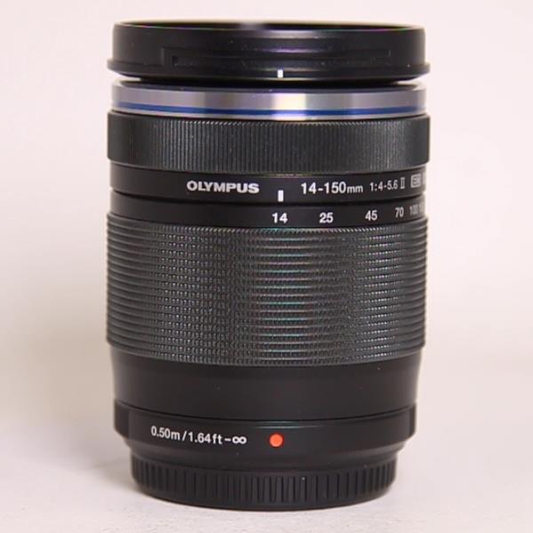 Used Olympus M.Zuiko Digital ED 14-150mm f/4-5.6 II Zoom Lens Black