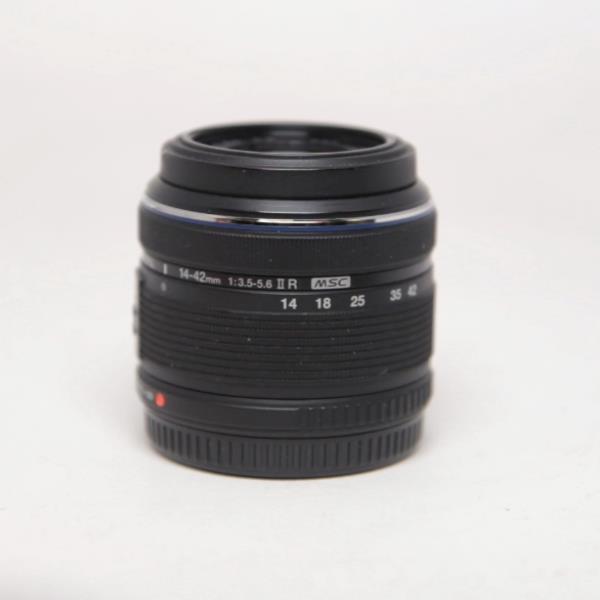 Used Olympus M.Zuiko Digital 14-42mm f/3.5-5.6 II R Zoom Lens Black
